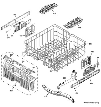 Diagram for GDF570SGF0BB