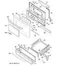 Diagram for 4 - Door & Drawer Parts