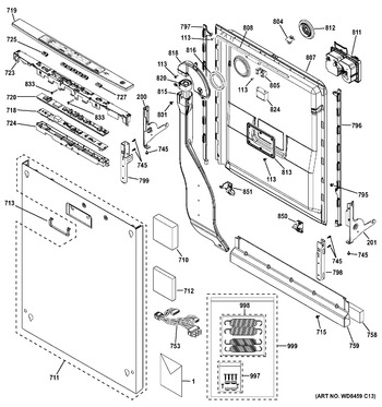 Diagram for GDT740SIFAII