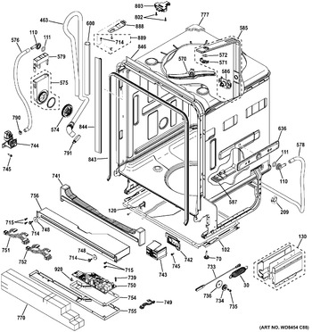 Diagram for GDT740SIFAII