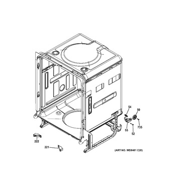 Diagram for GDT740SIFAII