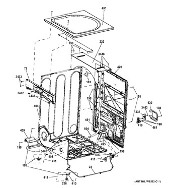 Diagram for GFD45ESPK0DG