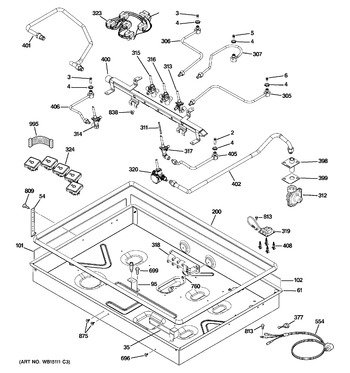 Diagram for PGP976DET1BB