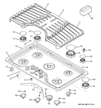 Diagram for PGP976DET2BB