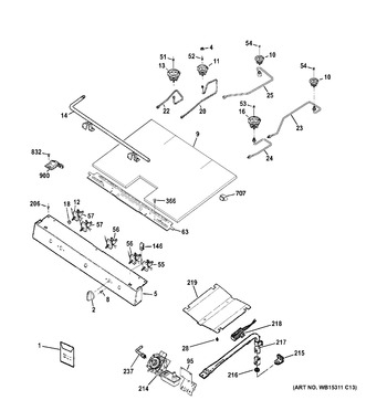 Diagram for JGBS64DEF1BB