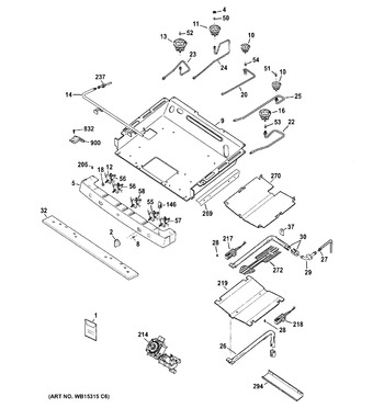 Diagram for JGB650SEF1SS