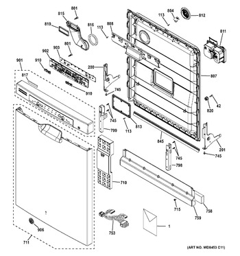 Diagram for GDF510PGJ2WW