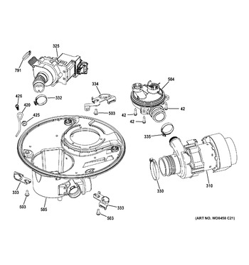 Diagram for GDF510PGJ2WW