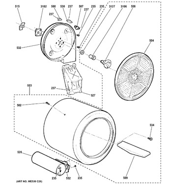 Diagram for GTX65GBSJ0WS