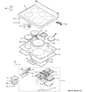 Diagram for 2 - Cooktop