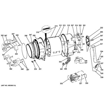 Diagram for GFW400SCK0WW