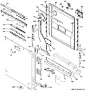 Diagram for 1 - Escutcheon & Door Assembly