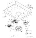 Diagram for 2 - Cooktop