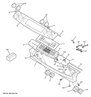 Diagram for JS750EF1ES