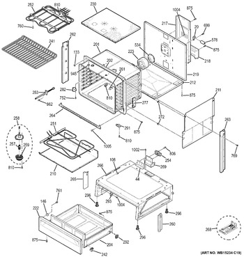 Diagram for JS750EF1ES