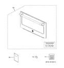 Diagram for 1 - Microwave Door