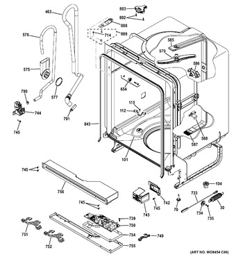 Diagram for GDF510PGD0WW