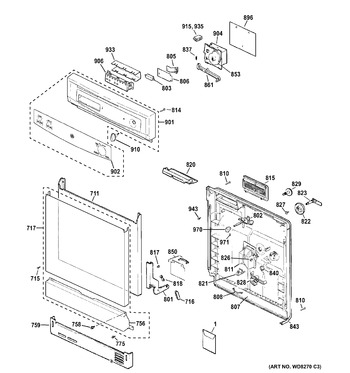 Diagram for GSM2260V50SS