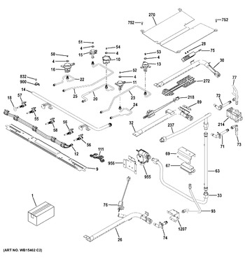 Diagram for JGB860DEJ3WW