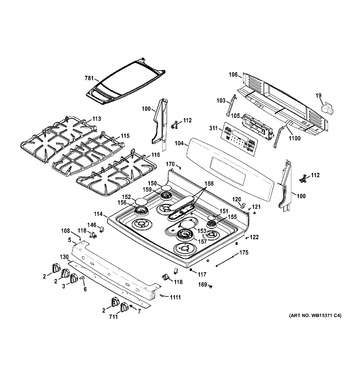 Diagram for JGB870SEF1SS