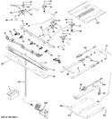 Diagram for 1 - Gas & Burner Parts