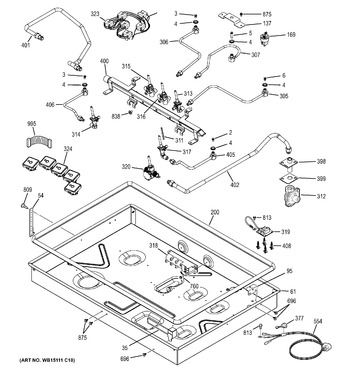 Diagram for PGP976DET5BB