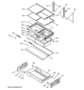 Diagram for GFE26GSHBSS