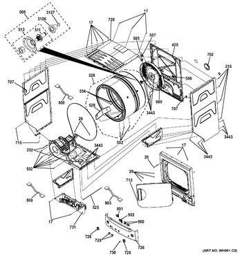 Diagram for GTUP270EM5WW