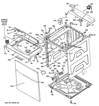 Diagram for GTUP270EM5WW