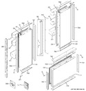 Diagram for 1 - Doors