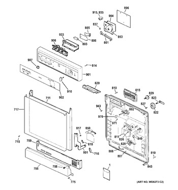 Diagram for HDA3640N20SA