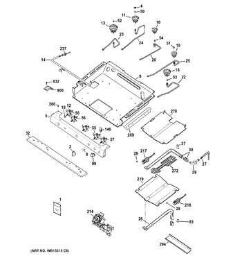 Diagram for JGB695SEF2SS