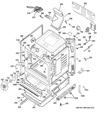 Diagram for JGB695SEF2SS