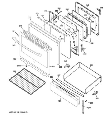 Diagram for JGB695SEF2SS