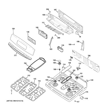 Diagram for JGB750EEF2ES