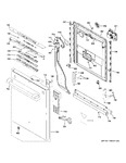 Diagram for 1 - Escutcheon & Door Assembly