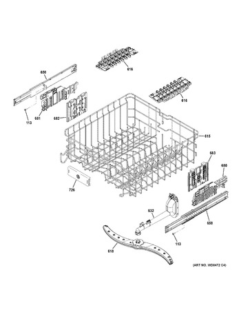 Diagram for GDT580SGF2WW