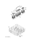 Diagram for 4 - Lower Rack Assembly