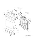 Diagram for 1 - Escutcheon & Door Assembly