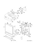 Diagram for 1 - Escutcheon & Door Assembly