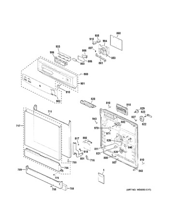 Diagram for GSD3361J50SS