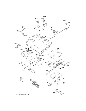 Diagram for JGB620GEF1SA