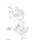 Diagram for 2 - Control Panel & Cooktop