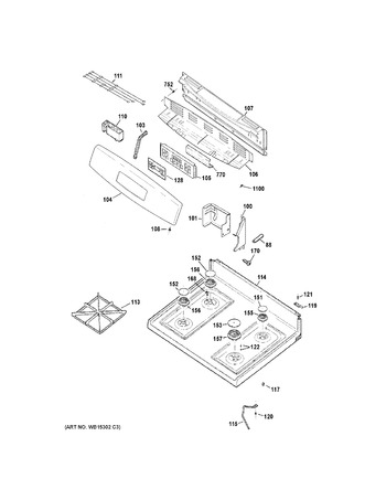 Diagram for JGB620GEF1SA