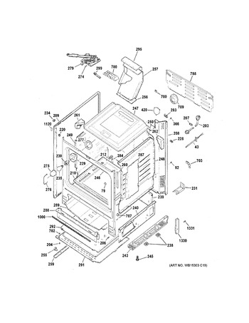 Diagram for JGB620GEF1SA