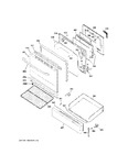 Diagram for 4 - Door & Drawer Parts