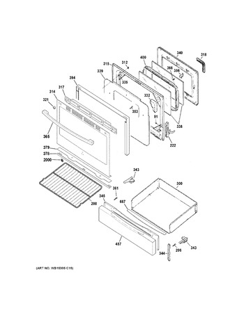 Diagram for JGB620GEF1SA