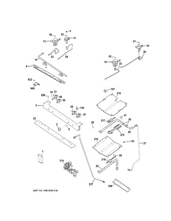 Diagram for JGB645SEK1SS