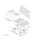 Diagram for 2 - Control Panel & Cooktop