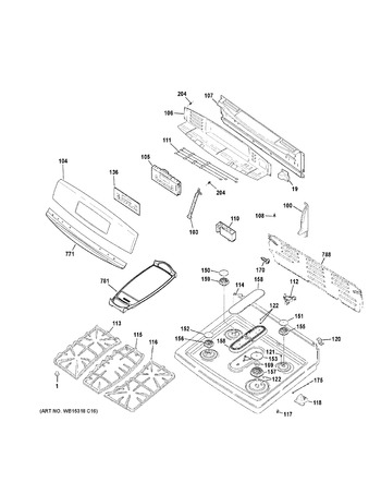 Diagram for JGB750EEF3ES